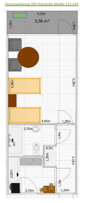 Haus Weitblick Emil Apartman Flensburg Kültér fotó